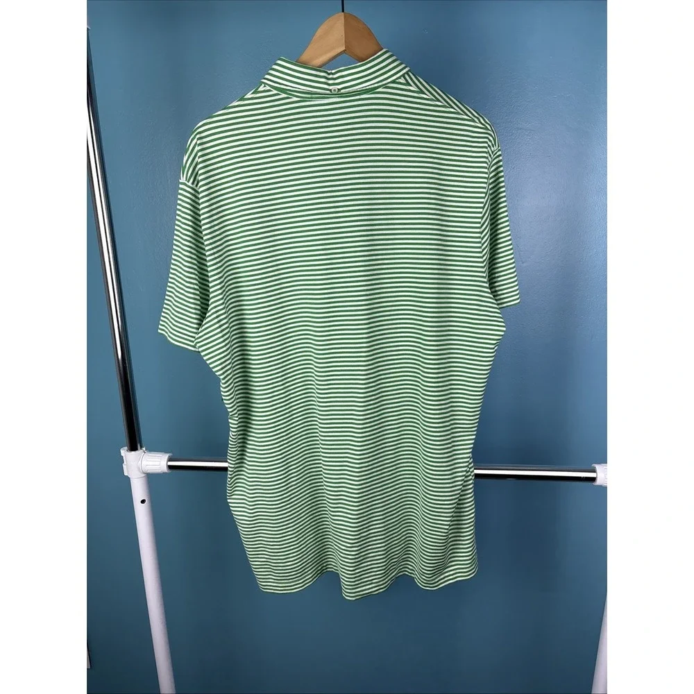Ralph Lauren Men's Xl Classic Fit Striped Pocket Polo Shirt Pony $90 Old Money